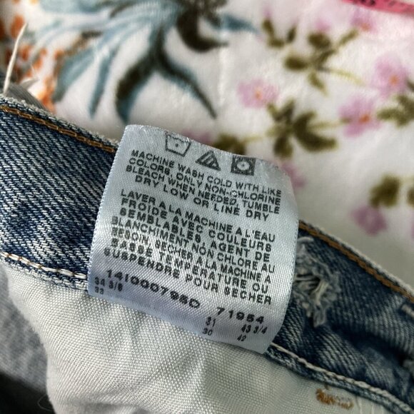 Vintage Rustler Jeans 32x30 Straight Leg Dad Jeans - Picture 6 of 11